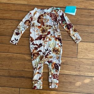 Posh Peanut Julieta Henley Romper - 18-24 Months